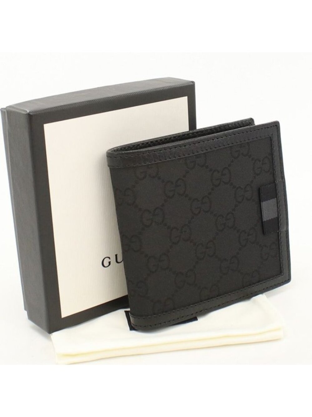 Gucci GG Nylon Bifold Wallet